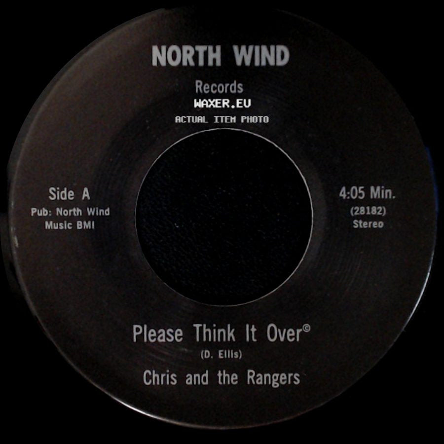 Chris And The Rangers - Please Think It Over / Sing Me A Tune side A