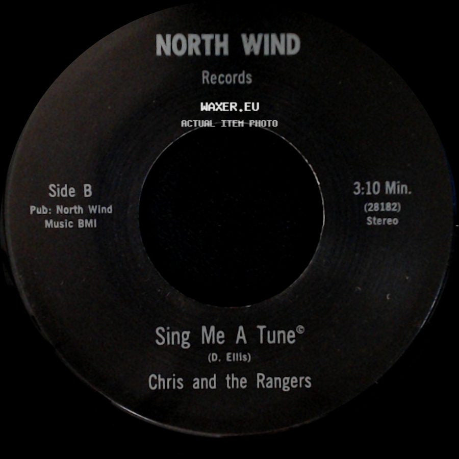 Chris And The Rangers - Please Think It Over / Sing Me A Tune side B