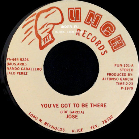 Jose - Lets Pretend / You've Got To Be There side B