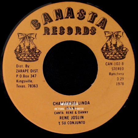 Rene Joslin Y Su Conjunto - Pedida Y Dada / Chaparrita Linda side B