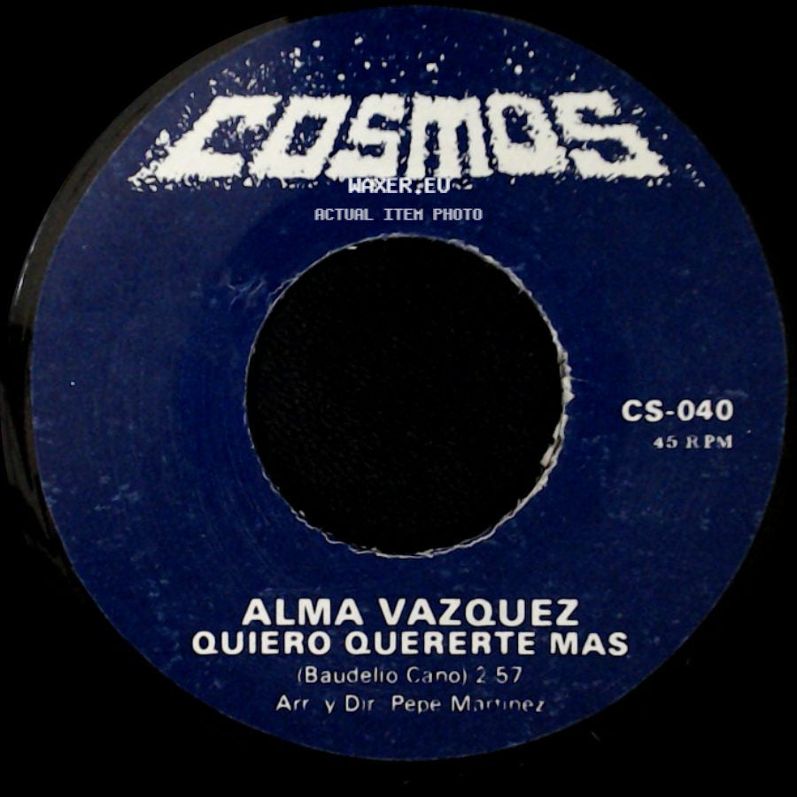 Alma Vazquez - Ni Tu Ni Yo / Quiero Quererte Mas side B
