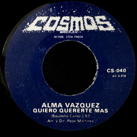 Alma Vazquez - Ni Tu Ni Yo / Quiero Quererte Mas side B