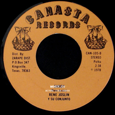 Rene Joslin Y Su Conjunto - Sandy / Por Un Amor side A
