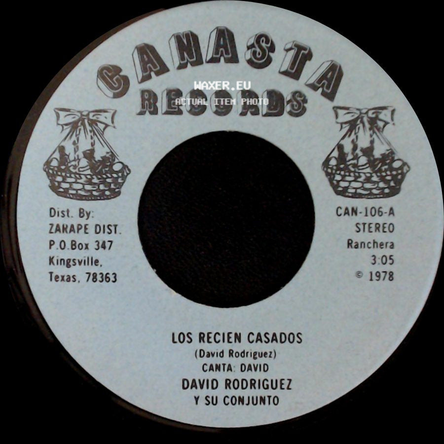 David Rodriguez Y Su Conjunto - Florita Del Alma / Los Recien Casados side B