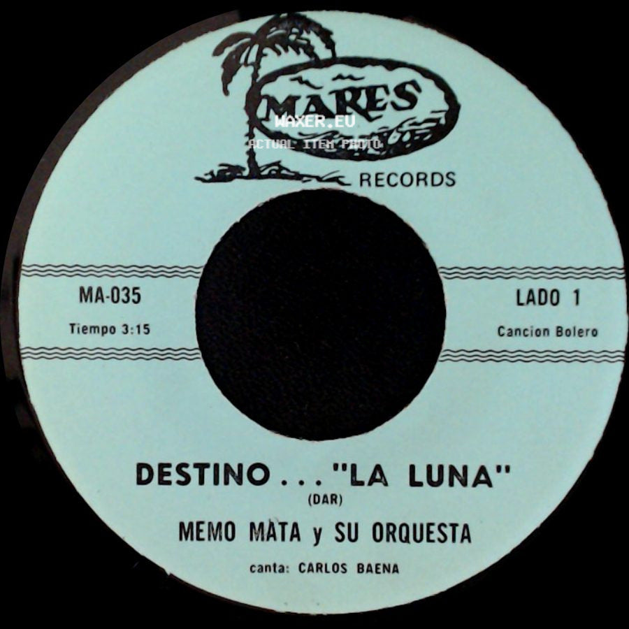 Memo Mata Y Su Orquesta - Destino... "La Luna" / Lo Que Te Enseñe side A