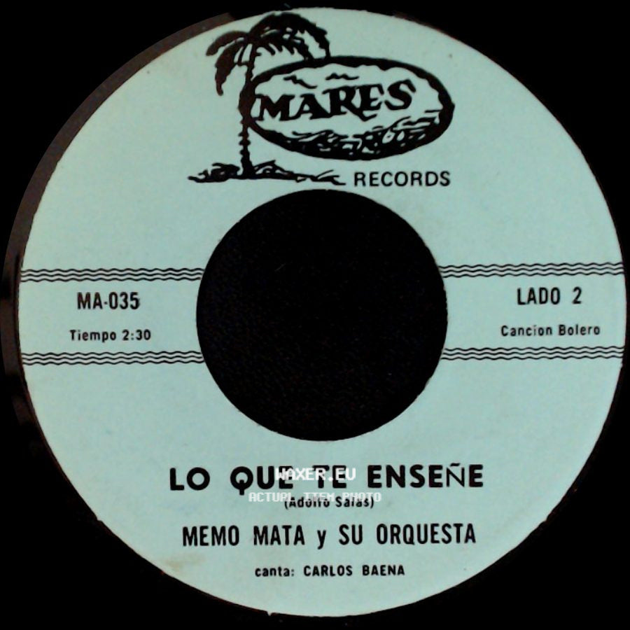 Memo Mata Y Su Orquesta - Destino... "La Luna" / Lo Que Te Enseñe side B