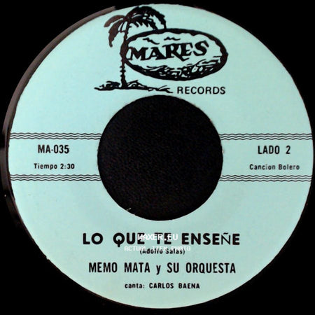 Memo Mata Y Su Orquesta - Destino... "La Luna" / Lo Que Te Enseñe side B