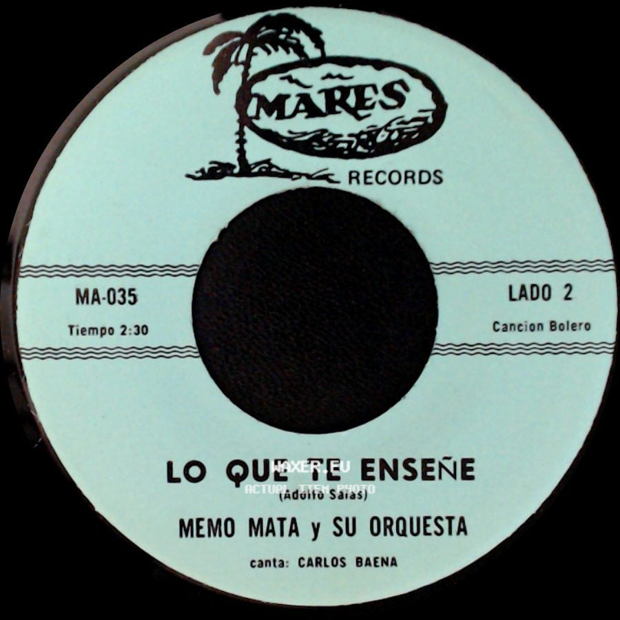 Memo Mata Y Su Orquesta - Destino ... "La Luna" / Lo Que Te Enseñe side B