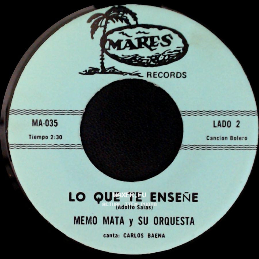 Memo Mata Y Su Orquesta - Destino ... "La Luna" / Lo Que Te Enseñe side B