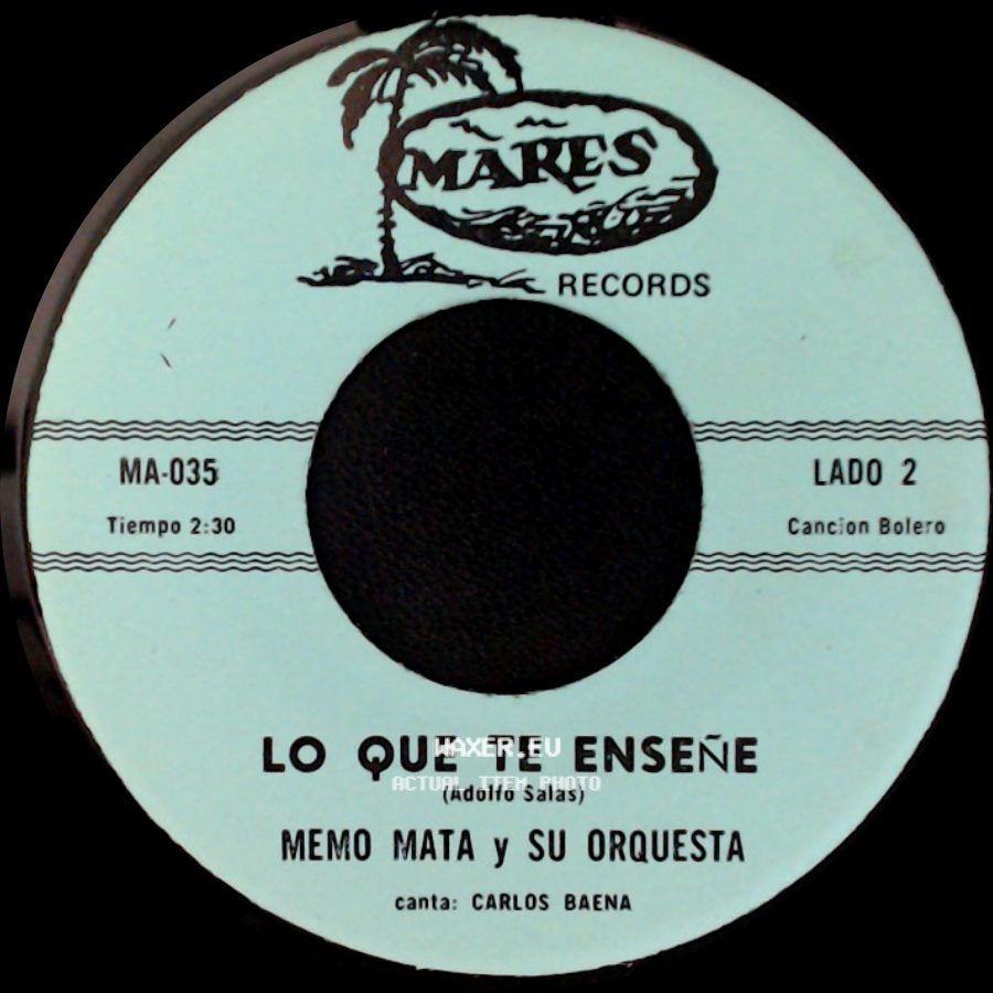 Memo Mata Y Su Orquesta - Destino... "La Luna" / Lo Que Te Enseñe side B