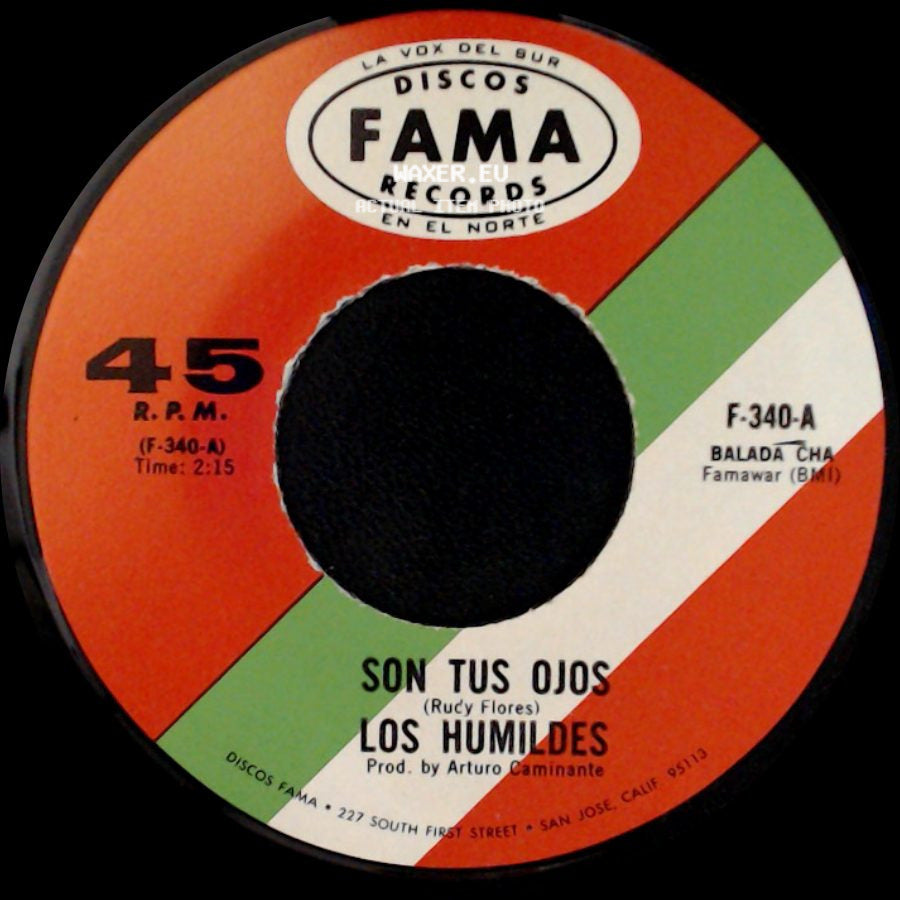 Los Humildes - Son Tus Ojos / Me Sigues Queriendo side A
