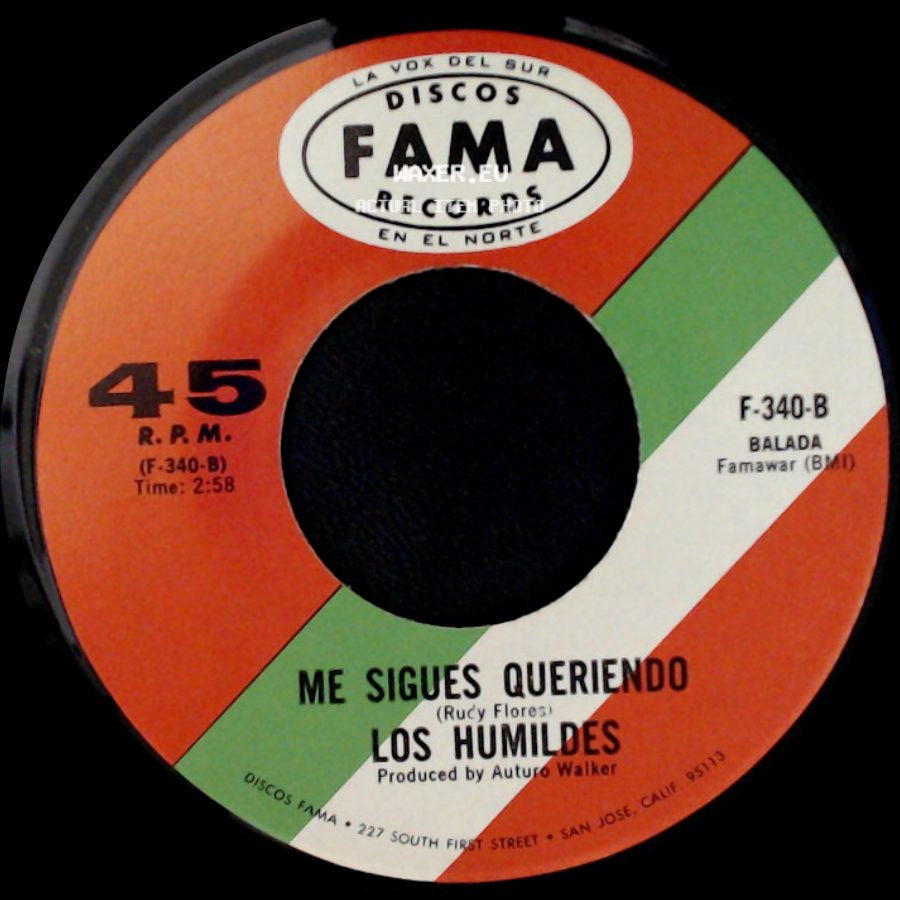 Los Humildes - Son Tus Ojos / Me Sigues Queriendo side B