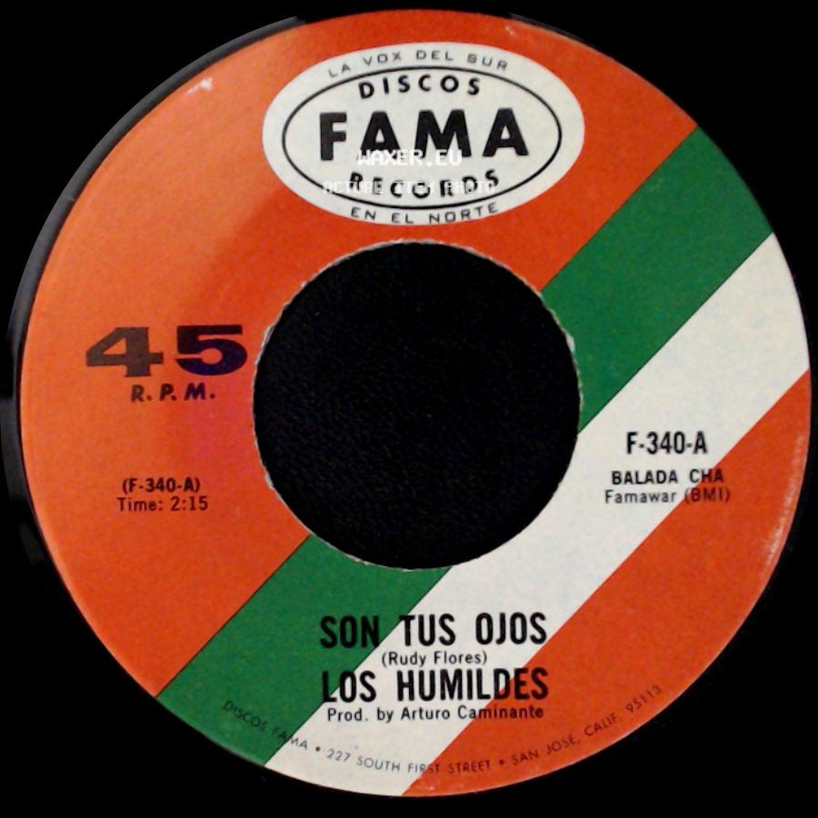 Los Humildes - Son Tus Ojos / Me Sigues Queriendo side A