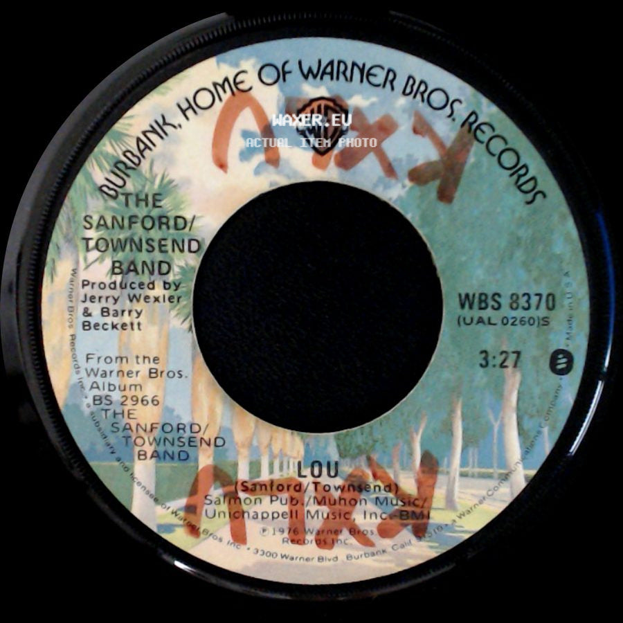 The Sanford/Townsend Band - Smoke From A Distant Fire / Lou side B