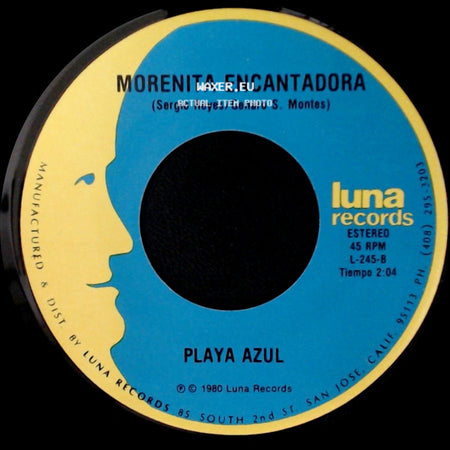 Playa Azul - Morenita Encantadora / Malas Mañas (Hector Cano) side A