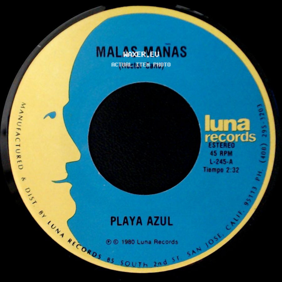 Playa Azul - Morenita Encantadora / Malas Mañas (Hector Cano) side B
