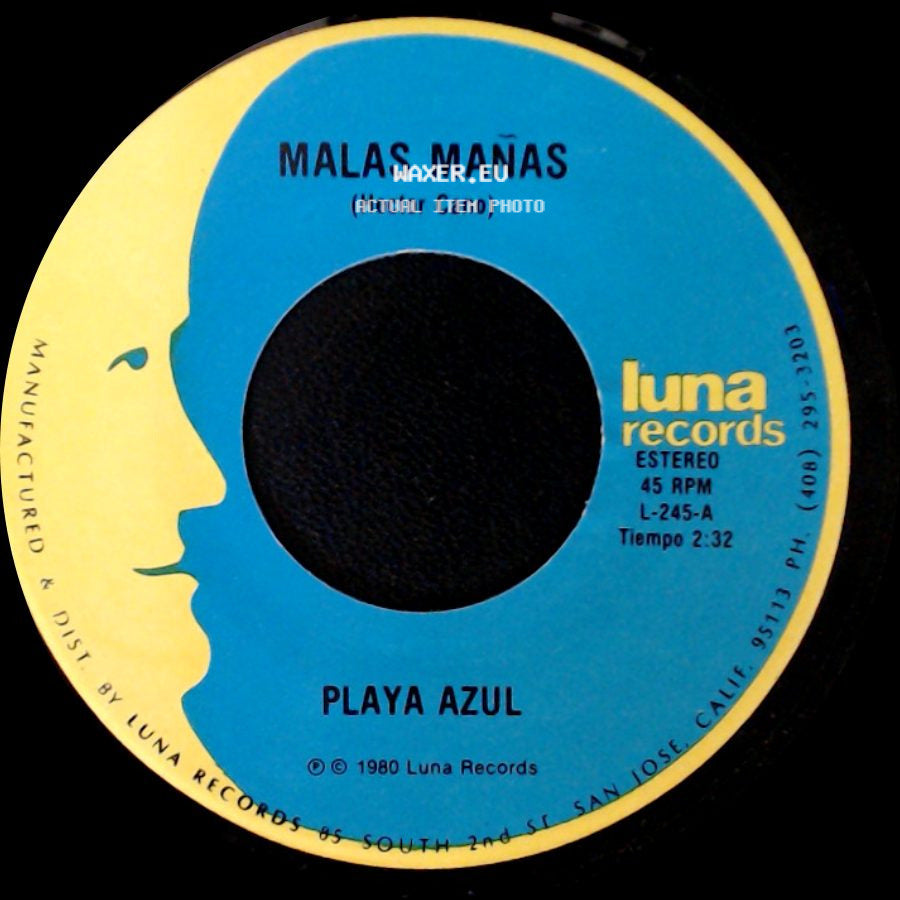 Unknown Artist - Malas Mañas / Morenita Encantadora side A