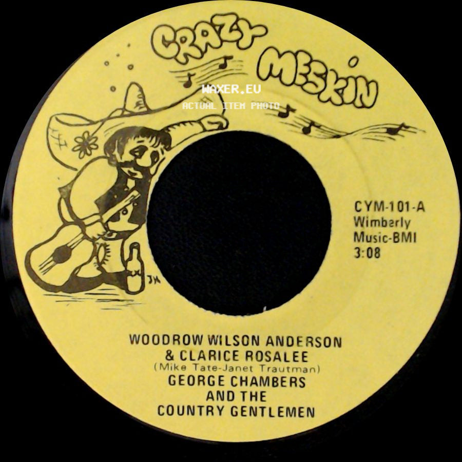 Woodrow Wilson Anderson & Clarice Rosalee, George Chambers And The Country Gentlemen / George Chambers And The Country Gentlemen - Unknown Title A / Ruben James side A