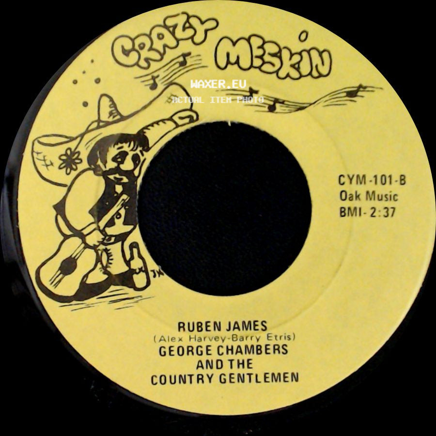 Woodrow Wilson Anderson & Clarice Rosalee, George Chambers And The Country Gentlemen / George Chambers And The Country Gentlemen - Unknown Title A / Ruben James side B