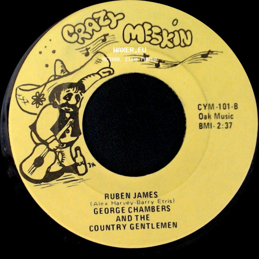 Woodrow Wilson Anderson & Clarice Rosalee / George Chambers And The Country Gentlemen - George Chambers And The Country Gentlemen / Ruben James side B