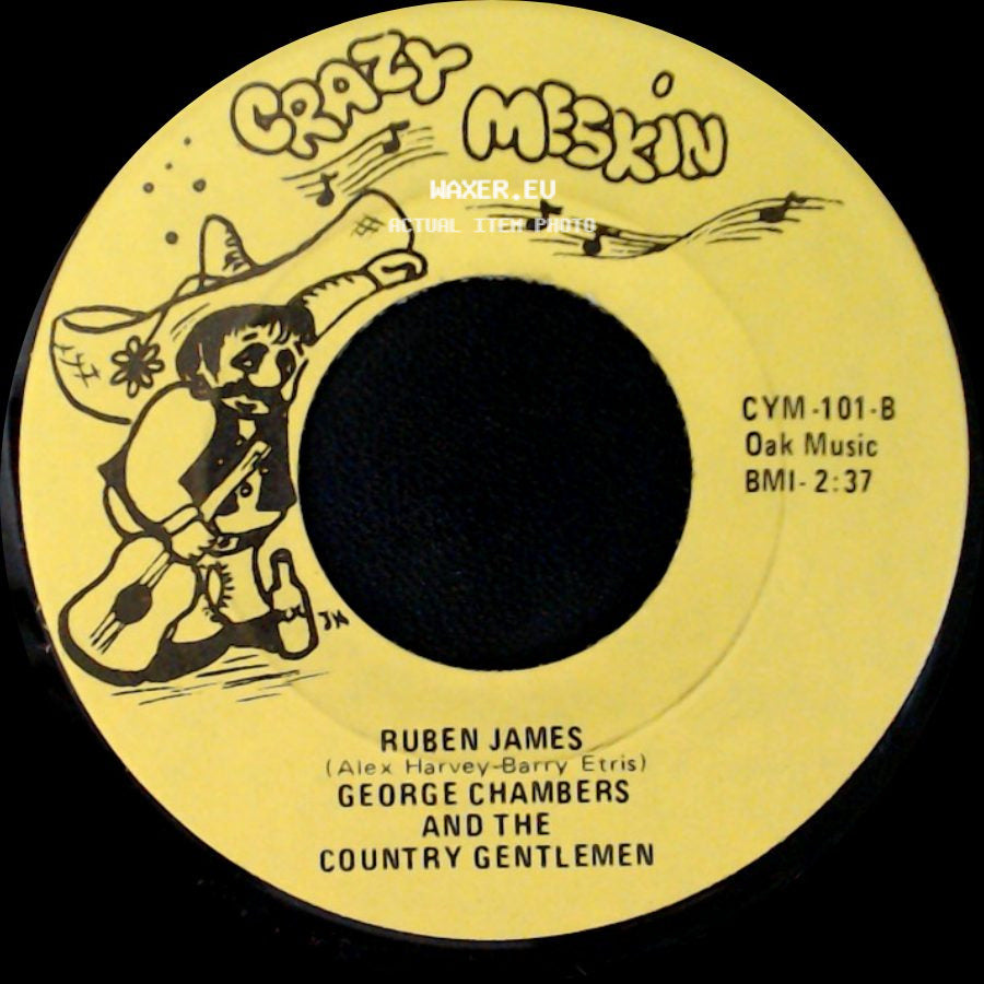 Woodrow Wilson Anderson & Clarice Rosalee / George Chambers And The Country Gentlemen - George Chambers And The Country Gentlemen / Ruben James side B
