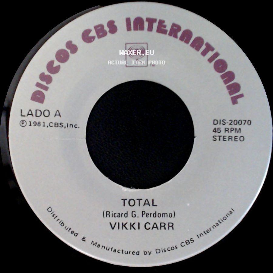 Vikki Carr - Total / Oyeme side A