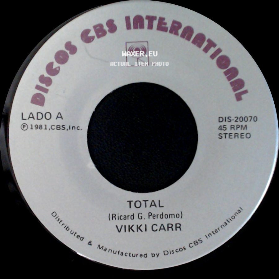 Vikki Carr - Total / Oyeme side A