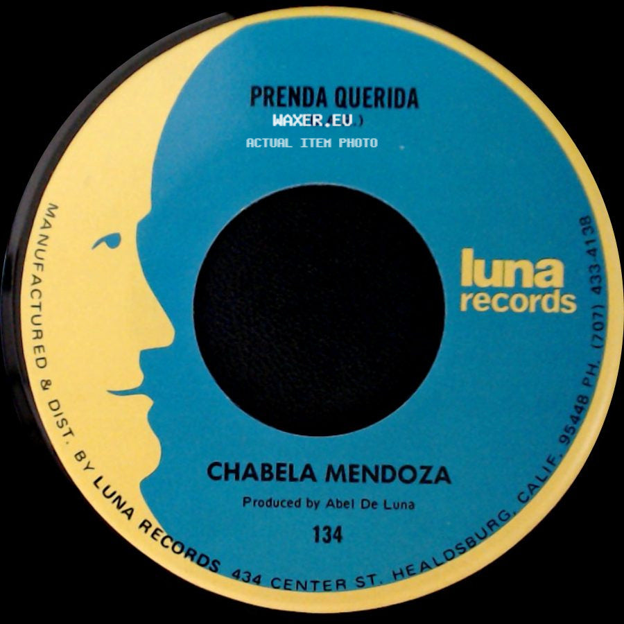 Chabela Mendoza - Prenda Querida / Turistas Contrabandistas side A