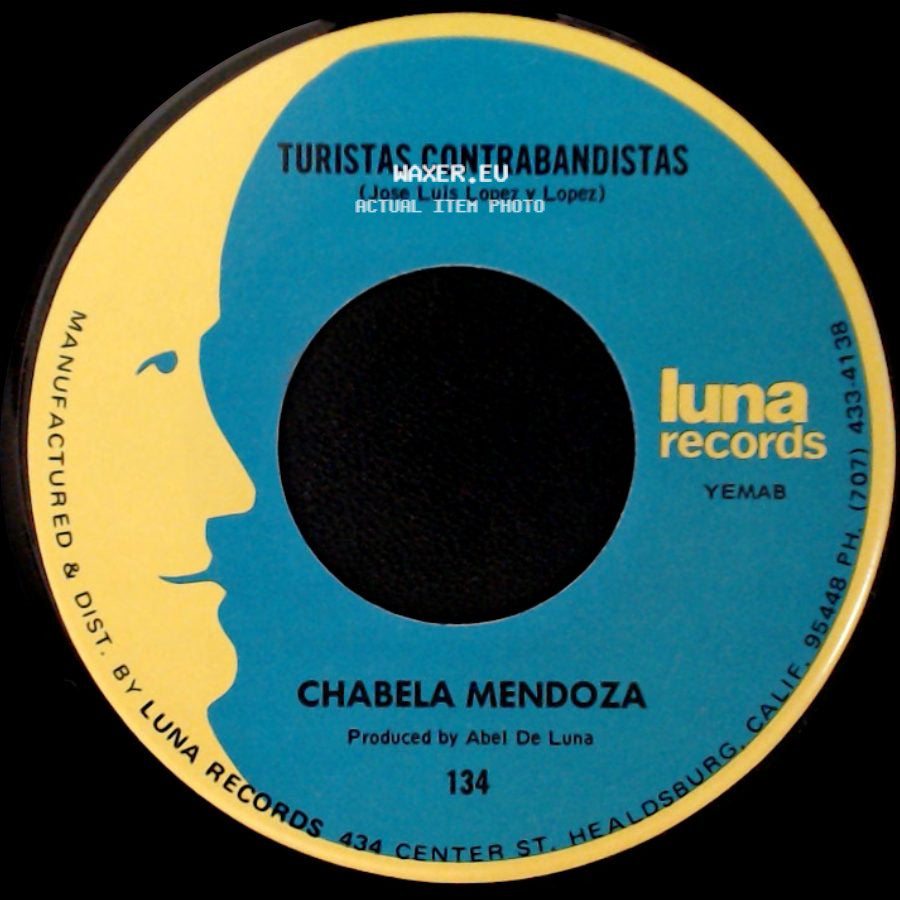 Chabela Mendoza - Prenda Querida / Turistas Contrabandistas side B
