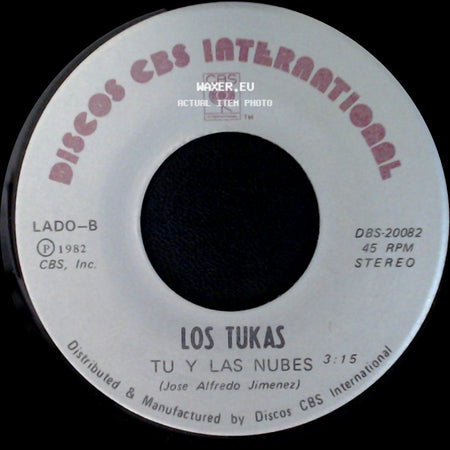 Los Tukas - Dame Una Oportunidad / Tu Y Las Nubes side B