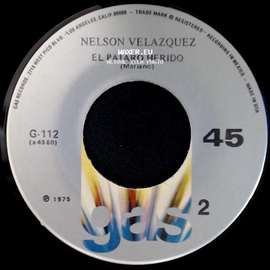 Nelson Velazquez - Sueños Que Se Van / El Pajaro Herido side B