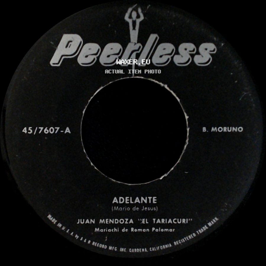 Juan Mendoza "El Tariacuri" - Adelante / Echale, Echale, Echale side A