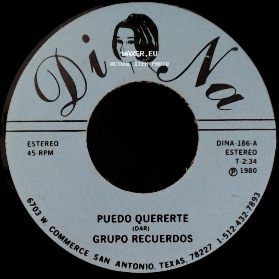 Grupo Recuerdos - Puedo Quererte / Quiero Que Sepas side A