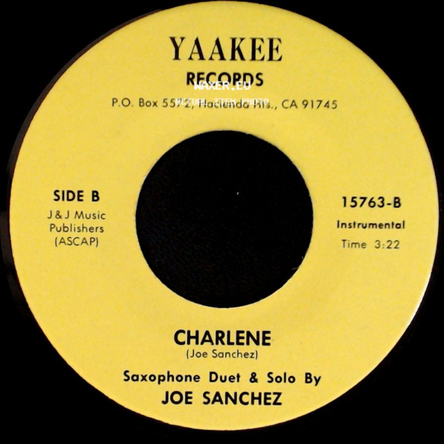 Joe Sanchez Quartet / Joe Sanchez - Los Pasos De Ellie Y Olga / Charlene side B