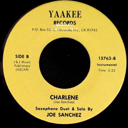 Joe Sanchez Quartet / Joe Sanchez - Los Pasos De Ellie Y Olga / Charlene side B