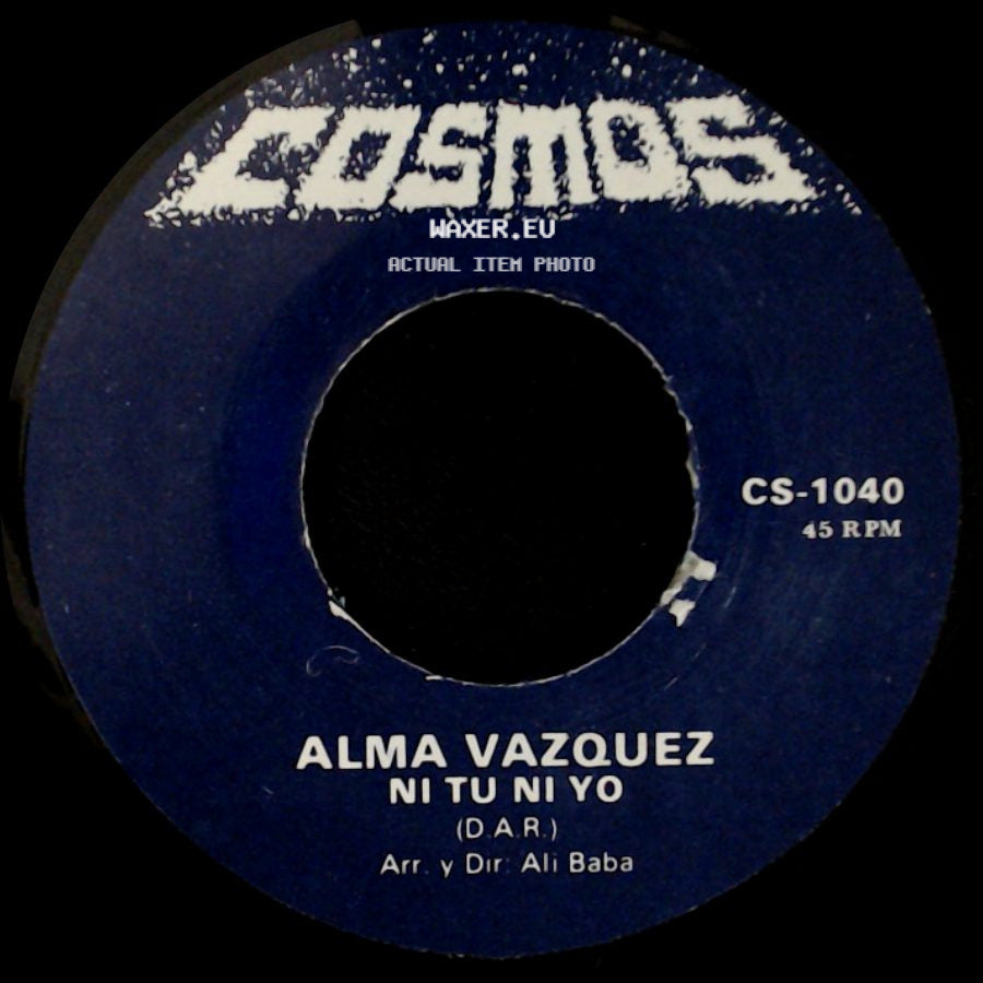 Alma Vazquez - Quiero Quererte Mas / Ni Tu Ni Yo side B