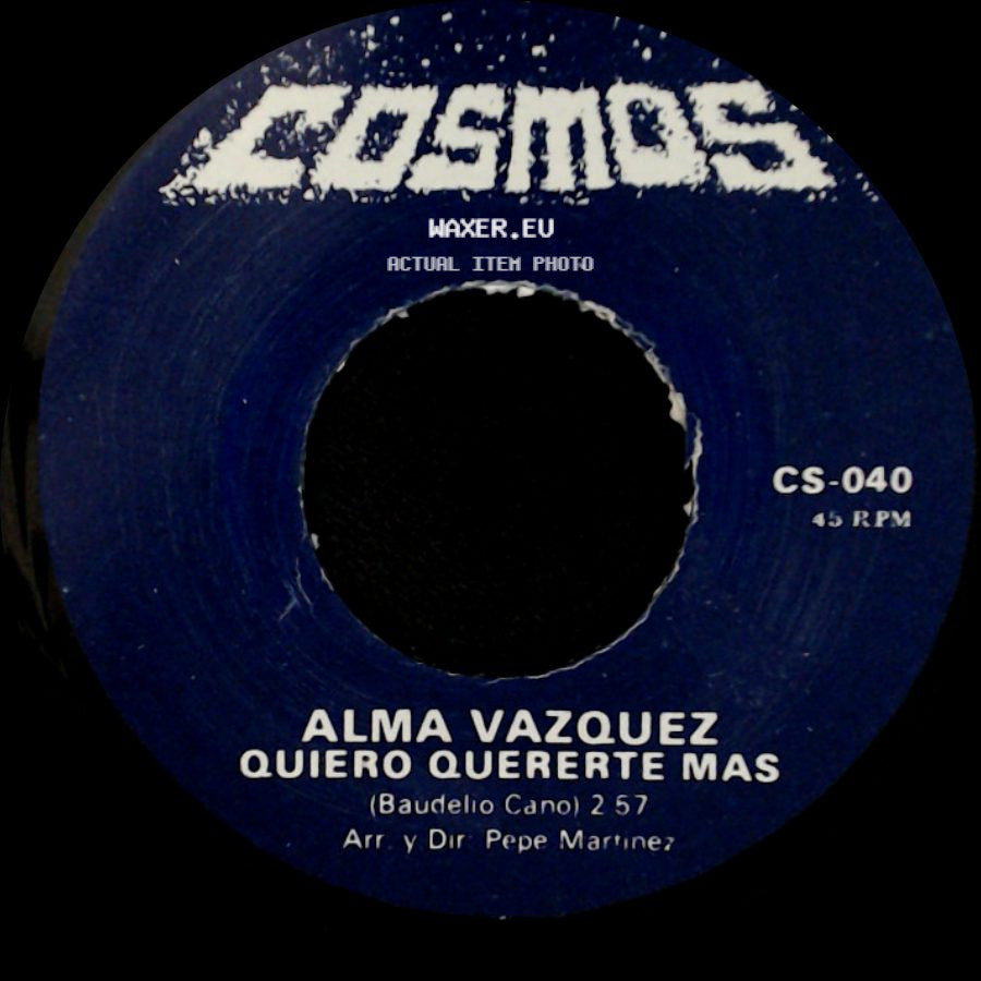 Alma Vazquez - Ni Tu Ni Yo / Quiero Quererte Mas side B