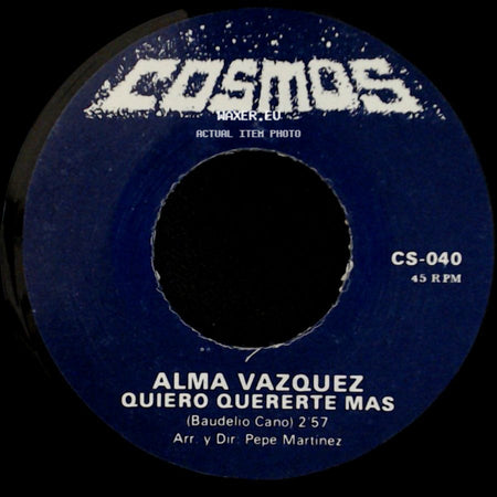 Alma Vazquez - Ni Tu Ni Yo / Quiero Quererte Mas side B
