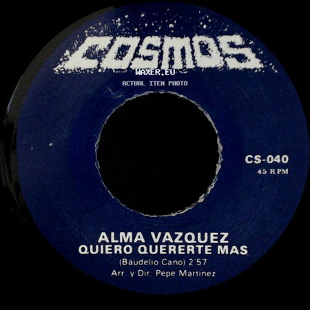 Alma Vazquez - Ni Tu Ni Yo / Quiero Quererte Mas side B