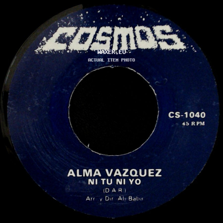 Alma Vazquez - Quiero Quererte Mas / Ni Tu Ni Yo side B