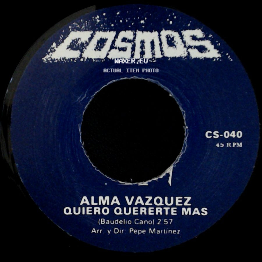 Alma Vazquez - Ni Tu Ni Yo / Quiero Quererte Mas side B