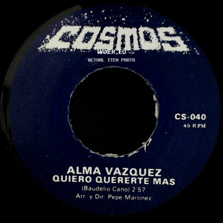 Alma Vazquez - Ni Tu Ni Yo / Quiero Quererte Mas side B