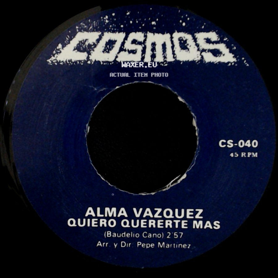 Alma Vazquez - Ni Tu Ni Yo / Quiero Quererte Mas side B