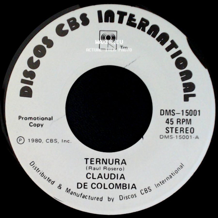 Claudia De Colombia - Mis Motivos / Ternura side B