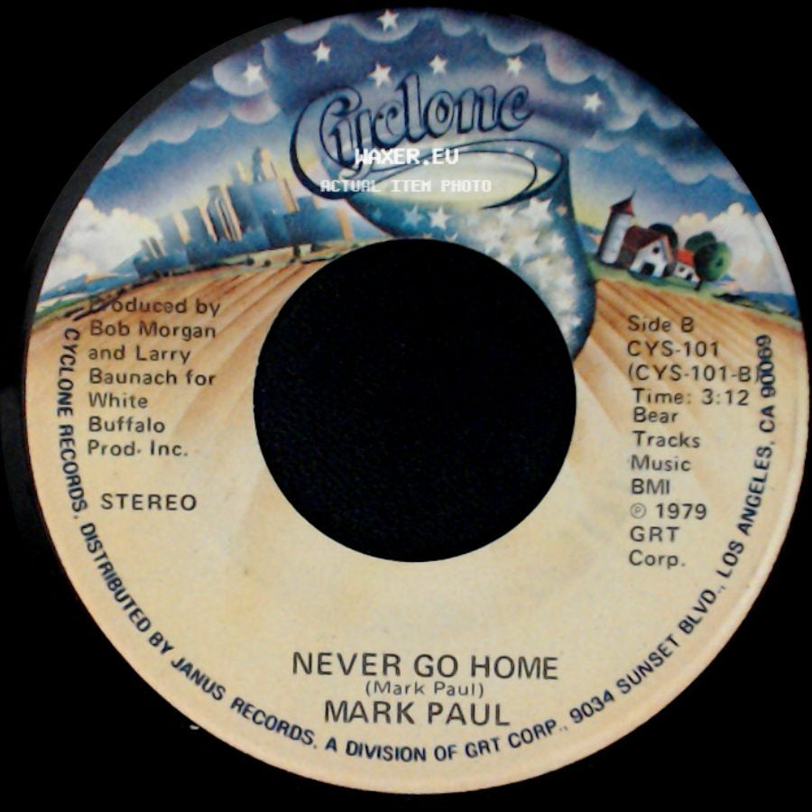 Mark Paul - I'm Gonna Love You / Never Go Home side B