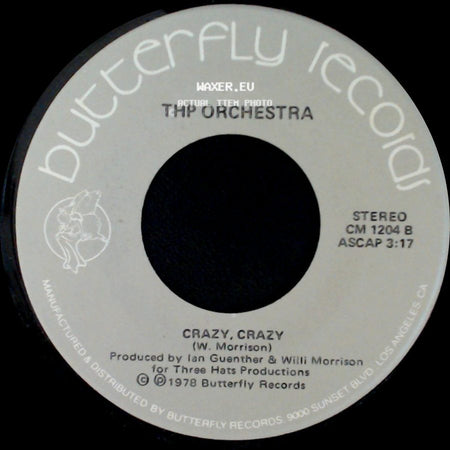 Thp Orchestra - Black Orpheus (Manha De Carnival) / Crazy, Crazy side B