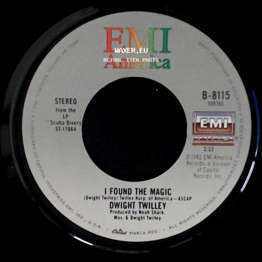 Dwight Twilley - I'm Back Again / I Found The Magic side B