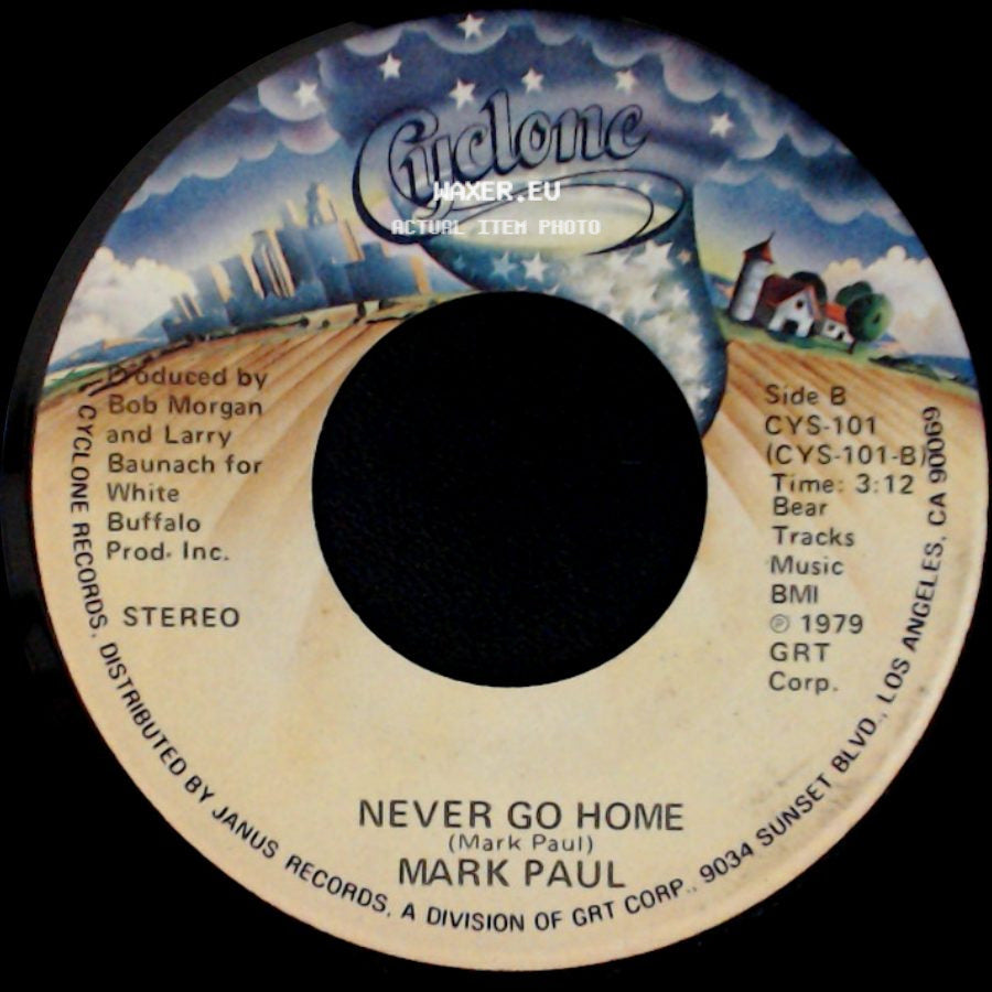 Mark Paul - I'm Gonna Love You / Never Go Home side B