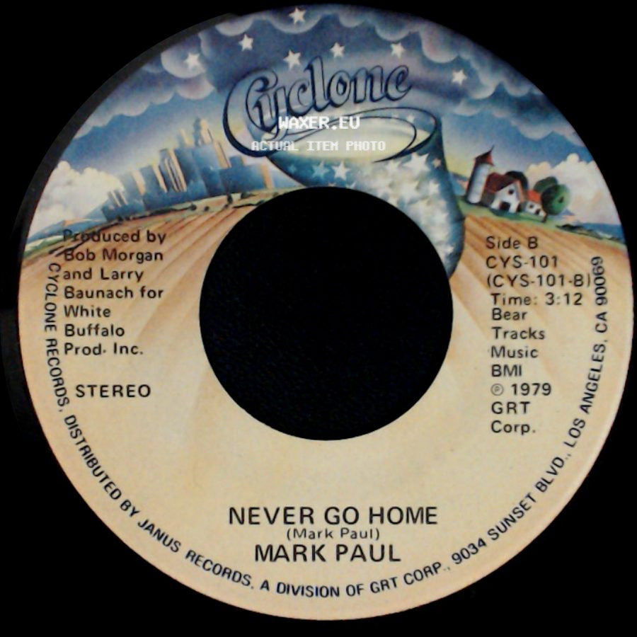 Mark Paul - I'm Gonna Love You / Never Go Home side B