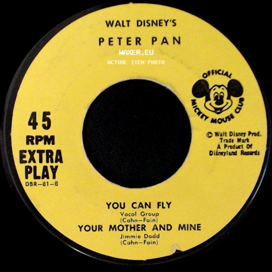 Jimmie Dodd And Vocal Group / Vocal Group, Jimmie Dodd - Following The Leader / Never Smile At A Crocodile / You Can Fly / Your Mother And Mine side B
